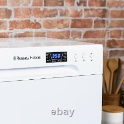 Russell Hobbs RHTTDW6W White Table Top Dishwasher 6 Programmes, Refurbished A+