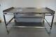 Sorting Table Stainless Steel Large Size 2m X 125cm X 100cm High, Lip All Round