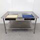 Stainless Steel 150cm Prep Table Catering Commercial Restaurant Kitchen 1.5m