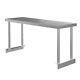 Stainless Steel 1/2 Tier Over Shelf For Commercial Kitchen Work Bench Table Sink