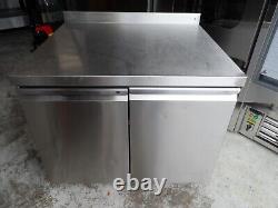 Stainless Steel 2 Door Cupboard Table 1000 x 870 mm Design 1 £300 + Vat