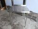 Stainless Steel Appliance Table Suit Pizza Oven Stand 800 X 800 Mm £100 + Vat