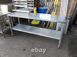 Stainless Steel Butchery Table 1755 x 535 mm £150 + Vat