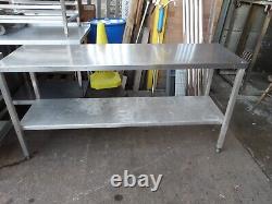 Stainless Steel Butchery Table 1755 x 535 mm £150 + Vat