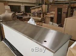 Stainless Steel Catering Commercial Worktops 2500 x 800