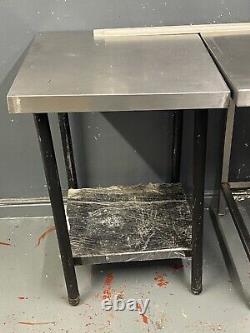 Stainless Steel Catering Table With Shelve