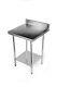 Stainless Steel Commercial Catering Table Work Bench Kitchen 600mm X 600mm