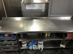 Stainless Steel Commercial Catering Table Work Kitchen 2.10 Centimeter Tall