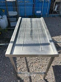 Stainless Steel Commercial Dishwasher Table (120cm)Read Description Re Delivery