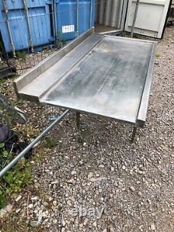 Stainless Steel Commercial Dishwasher Table (140cm)Read Description Re Delivery