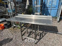 Stainless Steel Commercial Dishwasher Table (160cm)Read Description Re Delivery