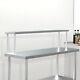 Stainless Steel Commercial Kitchen Food Prep Table Over Shelf Bench Top 5ft