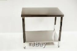 Stainless Steel Commercial Kitchen Table/Work Bench 600mm x 600mm x 850mm