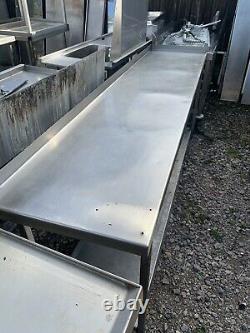 Stainless Steel Commercial Prep Table (2.3m)
