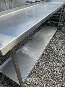 Stainless Steel Commercial Prep Table (2.3m)