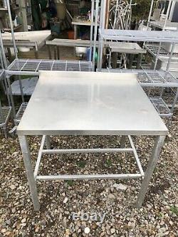 Stainless Steel Commercial Prep Table (90cm) Read Description