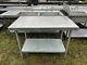Stainless Steel Commercial Table (120cm)read Description Re Delivery