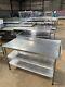 Stainless Steel Commercial Table (150cm) Read Description Re Delivery