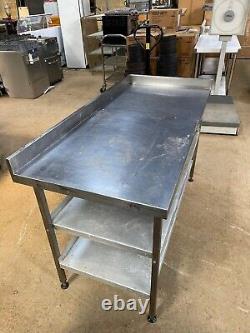 Stainless Steel Commercial Table (150cm) Read Description Re Delivery