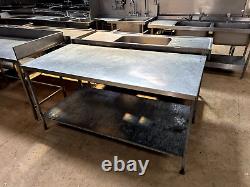 Stainless Steel Commercial Table (176cm) Read Description Re Delivery