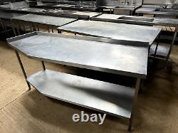 Stainless Steel Commercial Table (200cm) Read Description Re Delivery