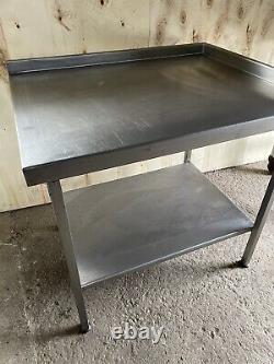 Stainless Steel Corner Table Bench Heavy Duty