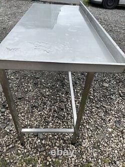 Stainless Steel Corner Table Wall bench Heavy Duty 1500mm Long