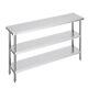 Stainless Steel Food Prep Table Commercial Kitchen Work Table 14x60