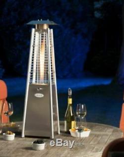 Stainless Steel Garden Outdoor Patio Heater Table Top Gas 3KW Stylish -Brand New