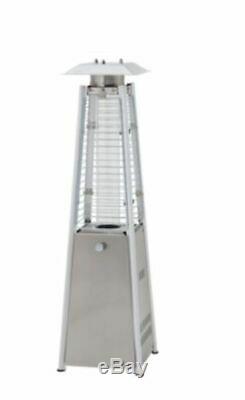 Stainless Steel Garden Outdoor Patio Heater Table Top Gas 3KW Stylish -Brand New