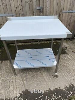 Stainless Steel Heavy Duty Table New 1000mm Wide