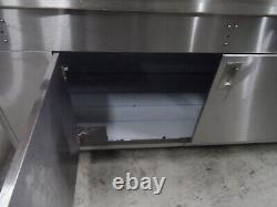 Stainless Steel Mobile Table Cupboard Servery Unit 1800 x 750 mm £375 + Vat
