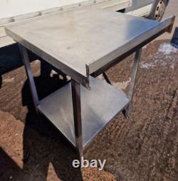 Stainless Steel Prep Table, Undershelf, Heavy Duty, 70x70x90cm, £100+vat