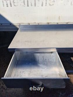 Stainless Steel Prep Table With Drawer, Heavy Duty 150 X 70 X90cm £125+vat