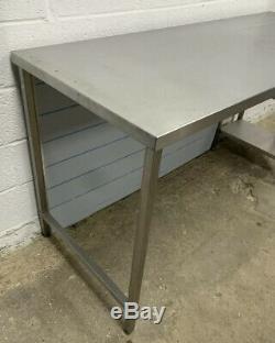 Stainless Steel Preparation Table With Shelf Unit 1825 MM Wide £170 + Vat