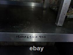 Stainless Steel Preparation Table Work Bench 1500mm/650mm/900mm
