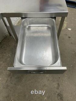 Stainless Steel Single Bowl Sink & Preparation Table 1480 MM Wide £160 + Vat