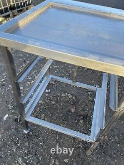 Stainless Steel Small Dishwasher Table Heavy Duty