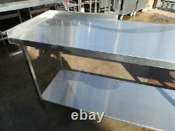 Stainless Steel Stepped Table Appliance 3400 x 650 mm £300 + Vat