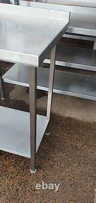 Stainless Steel Table 102 X 65cm, Holes On Top Where Gantry Fitted, £80+vat