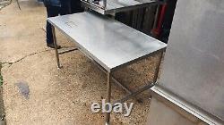 Stainless Steel Table 150 x 80 Commercial Kitchen Table