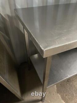 Stainless Steel Table Centre Bench Heavy Duty 1500mm Long