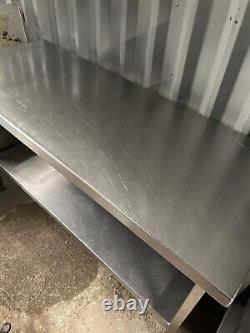 Stainless Steel Table Centre Bench Heavy Duty 1500mm Long