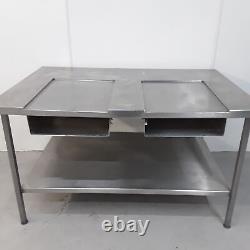 Stainless Steel Table Chopping Board Kitchen Prep Catering Commercial Food