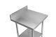 Stainless Steel Table Commercial Catering Work Prep Kitchen Bench 600mm X 600