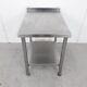 Stainless Steel Table Kitchen Stand Commercial Catering Sink Bowl Prep Rack