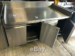 Stainless Steel Table LARGE (2) 161X87XH93CM