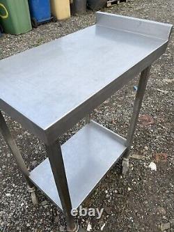 Stainless Steel Table Wall Bench On Wheels Heavy Duty