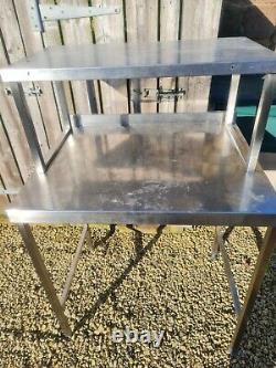 Stainless Steel Table With Gantry