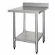 Stainless Steel Table Work Bench Catering Tables On Wheels Castors Prep Table